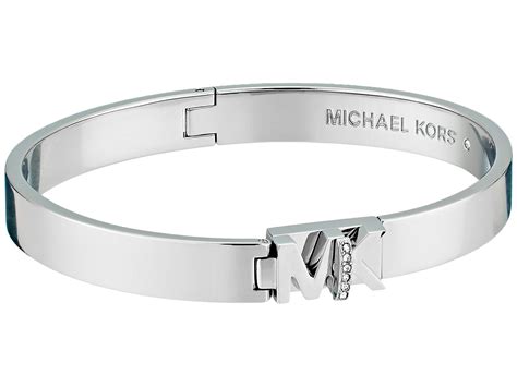 michael kors id bracelet silver|michael kors belt bangle bracelet.